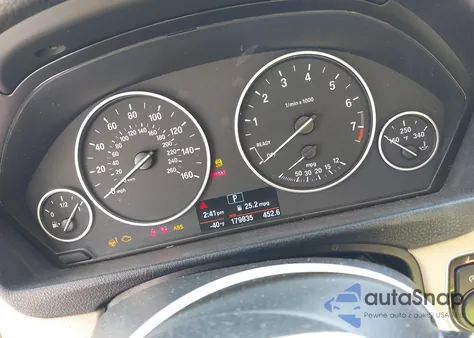 2013 BMW 328I z USA, uszkodzony, nr VIN WBA3A5C56DF360016